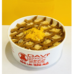 TRỨNG MUỐI 2 VỊ SỐT BƠ TRỨNG, TRÂN CHÂU ĐƯỜNG ĐEN