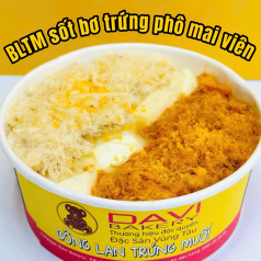 SỐT BƠ TRỨNG PHÔ MAI VIÊN